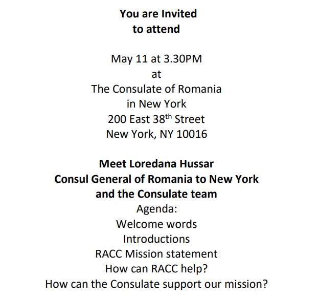 Events Archive The Romanian American Chamber of Commerce